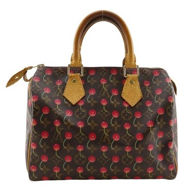 Louis Vuitton Speedy 25 Cherry Murakami M95009 Monogram 2005