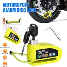 Motorcycle Bicycle Anti-theft Wheel Disc Brake Lock Security Alarm Waterproof Motorcycle Bicycle Anti-theft Wheel Disc Brake Lock Security Alarm Waterproof
