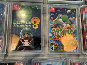 PREMIUM Sealed Game Lot Graded - Nintendo Switch Wii U Mario Kirby Yoshi TMNT