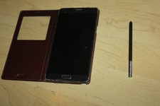 Samsung Galaxy Note 4 Smartphone 32GB Schwarz SM-N910F mit stift +etui