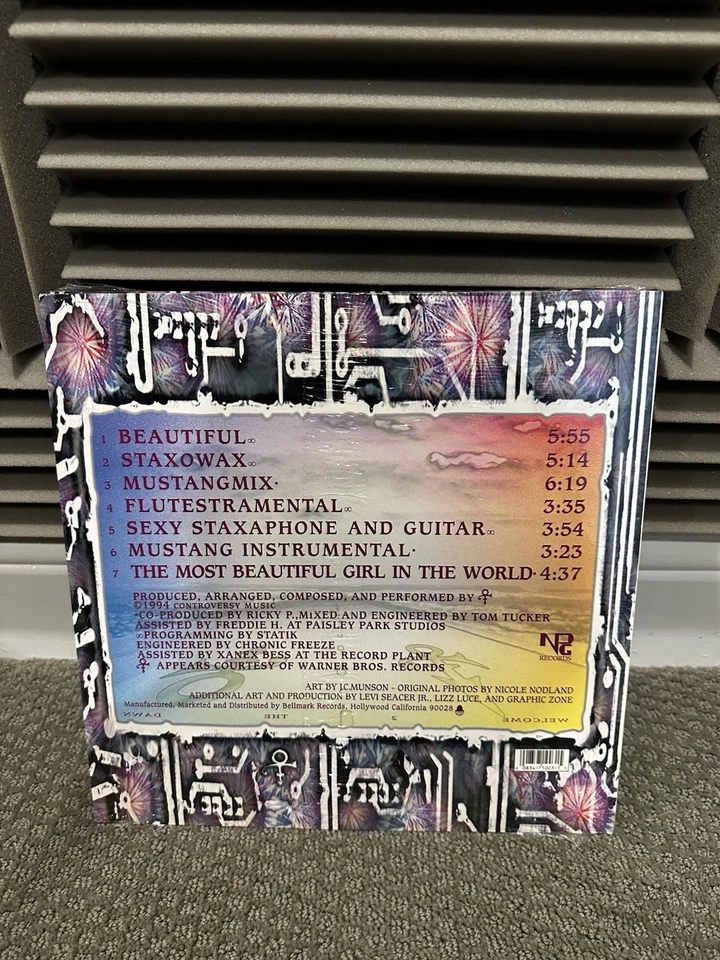 PRINCE: The Beautiful Experience - 1994 LP 71003 w/ Booklet NOS SEALED TOP SHELF - Image 3 of 4