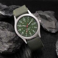 AIMES Orologio Uomo Sportivo Militare: Cronografo Al Quarzo, Impermeabile 3 ATM, Quadrante Grande 47mm, Cinturino In Silicone Nero - 2