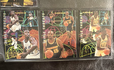 Fleer Triple Threats NBA Card Lot Shawn Kemp Sprewell Shaquille O'Neal 1993-94