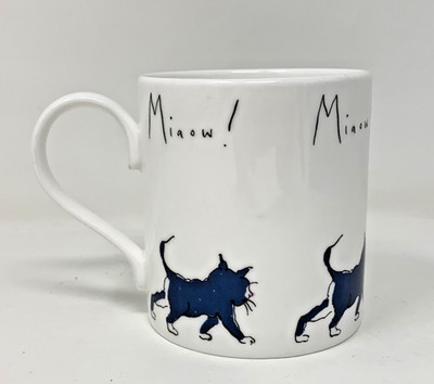 Madeline Floyd für Mclaggan Smith Katze Tasse - Miaow!