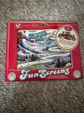 Magic Etch A Sketch Fun Screens Sports Collection 6 Overlays in Folder