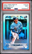 2022 Topps Update Series - Bobby Witt Jr. #US100 Rainbow Foil (RC)