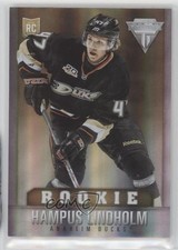 2013 Panini Titanium Rookie Draft Position Number 4/6 Hampus Lindholm #250 y4i