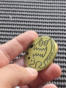 Chu Chu Rocket! Sega Shop UK Coin Medal Excl Rare Promo GENESIS SATURN DREAMCAST