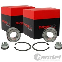 2X Metzger RADLAGER-SATZ Vorne Passend FÜR Renault Grand Megane ScÉNic