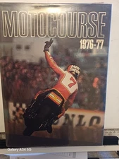 MOTOCOURSE 1976-1977 GRAND PRIX ANNUAL 1ST YEAR OF PUBLICATION BARRY SHEENE
