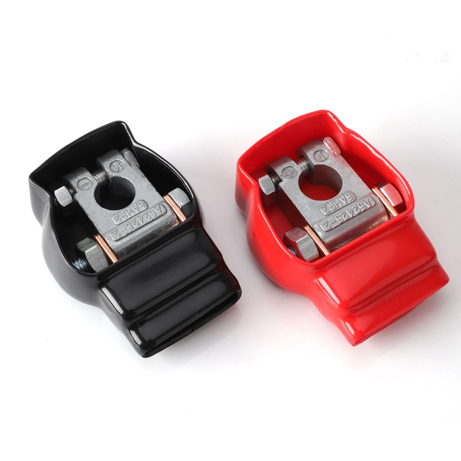 DLronwey Battery Terminal Connectors,Military Spec Positive Negative Heavy Duty