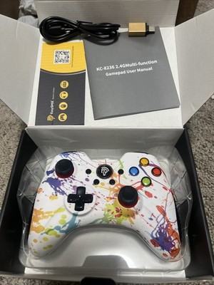 EasySMX Wireless 2.4g Gaming Controller Support PC Steam and PS3, Android