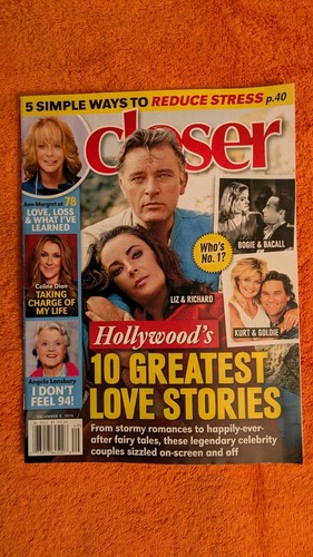 CLOSER Magazine, 5 Issues, November 4, 11, December 2, 9, 30, 2019, FREE SHIP! - Imagen 14 de 21