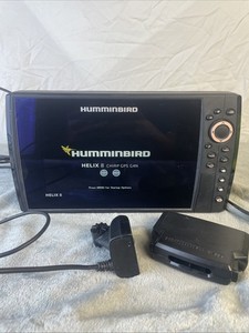 Hummingbird Helix 8 Chirp GPS G4N With Transducer And Mount