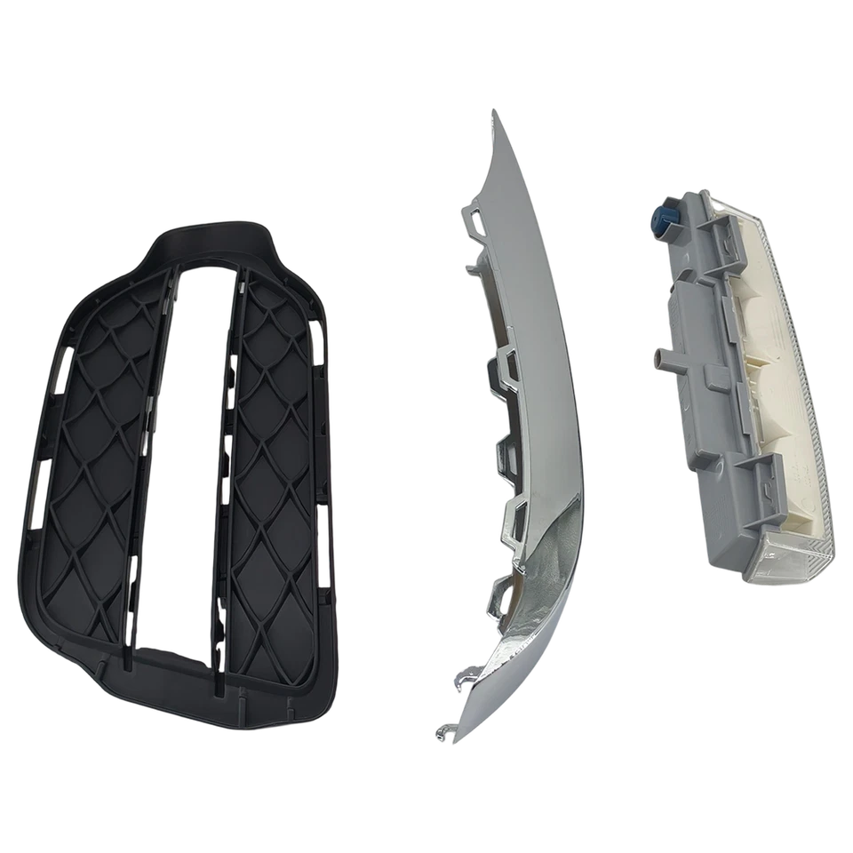 3pcs Left Front Fog Driving Light ASSY For Mercedes Benz W166 ML400 X204 GLK350 - Изображение 4 из 4