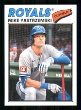 2026 Topps Heritage #63 Mike Yastrzemski Kansas City Royals 65247