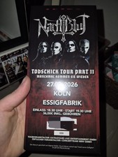 Nachtblut Todschick Tour Part II Konzert Ticket Köln 27.02.2026