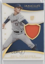 2015 Panini Immaculate Collegiate Numbers Memorabilia 71/99 Phil Bickford 7l6