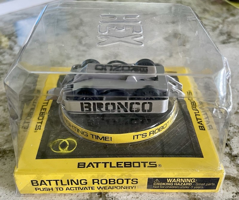 NEW Hexbug 05237 Battlebots Push Strike - Bronco