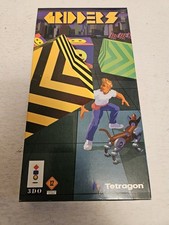 Gridders by Tetragon (Panasonic 3DO 3D0, 1994) Very Rare Long Box Excellent Cond image