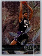 1997-98 Metal Universe Basketball #19 Brian Grant - VG - Sacramento Kings