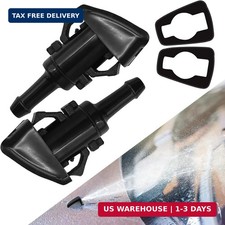 2PCS Front Windshield Washer Nozzles, Windshield Sprayer Nozzle, Wiper Washer Sp