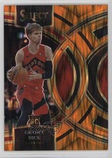 2023-24 Panini Select Premier Level Orange Flash Prizm Gradey Dick #126 1l78