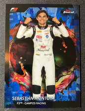 /99 Blue Refractor Sebastian Montoya #253 - 2024 Topps Finest Formula 1 F1 F3 NM