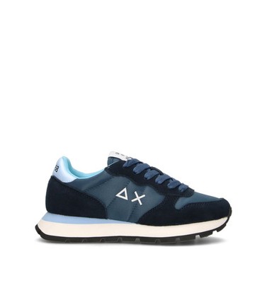Sun68 Damen Sneaker blau Wildleder, Stoff Z36201-07-A126937