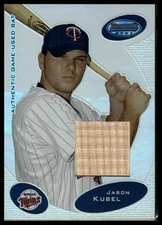 2003 Bowman's Best #BB-JKB Jason Kubel Bat Relic