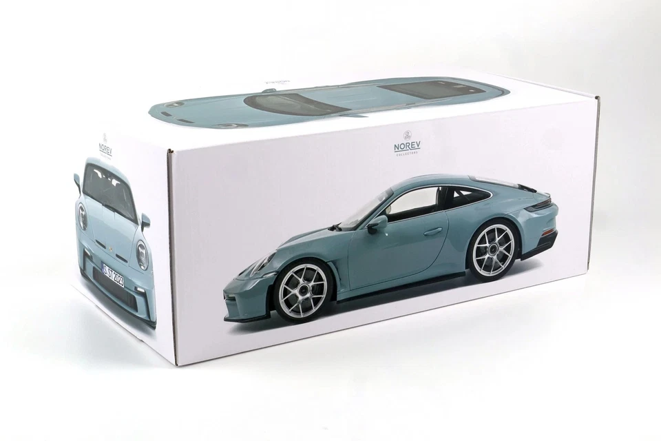 Porsche 911 992 S-T Coupé 2023 Blu Meissen - Norev 1:12 1/12 1-12 - Immagine 3 di 3