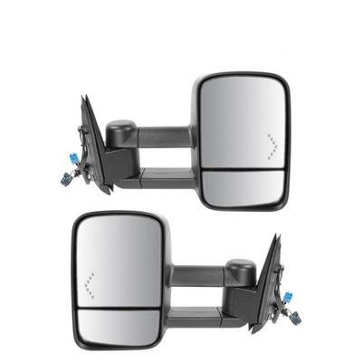 2Pcs Textured Power Heated Tow Mirrors Signal for GMC Chevy Cadillac 15904034