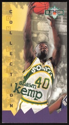 1995-96 Jam Session #99 Shawn Kemp w/ toploader