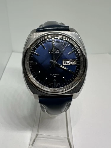 Vintage 70’s Seiko Automatic 17 Jewels 7009-8109 Day/Date/Mens