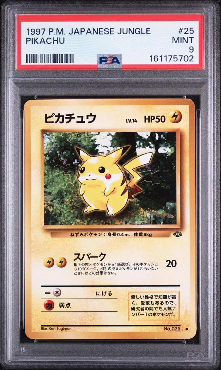 Pikachu Pokémon TCG Jungle Japanese Individual Collectible Card
