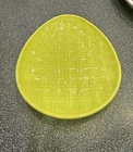 Fiesta Embossed Egg Plate 10-inch on Lemongrass