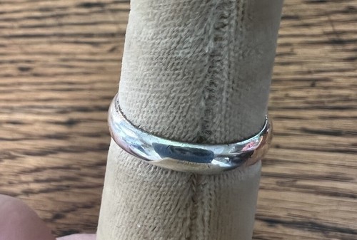 Retired James Avery 14K Yellow Gold Cross & Sterling Silver 925 Heart Ring Sz 8 - Picture 5 of 10