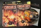 Crimson Skies (Xbox, 2003) GAME DISC, MANUAL & NOT FOR RESALE COVER ART - TESTED