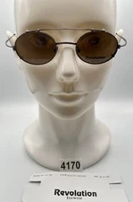 New Vintage Revolution Eyewear With Sun Shade RE066 Color Matte Bronze 46 21 145