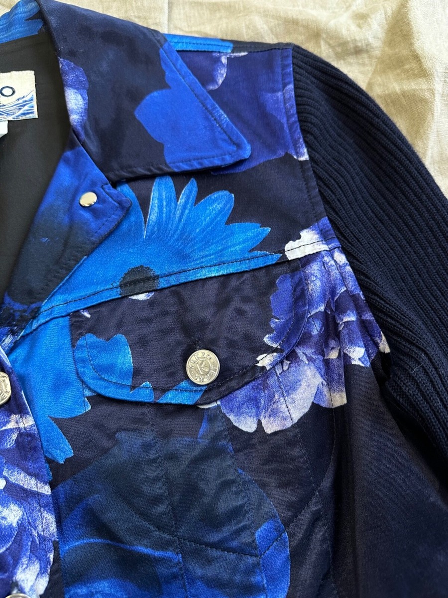 ジャケット・アウター 80s vintage flower denim jeans jacket Women's Vintage Denim Jacket - Starry Flowers | www