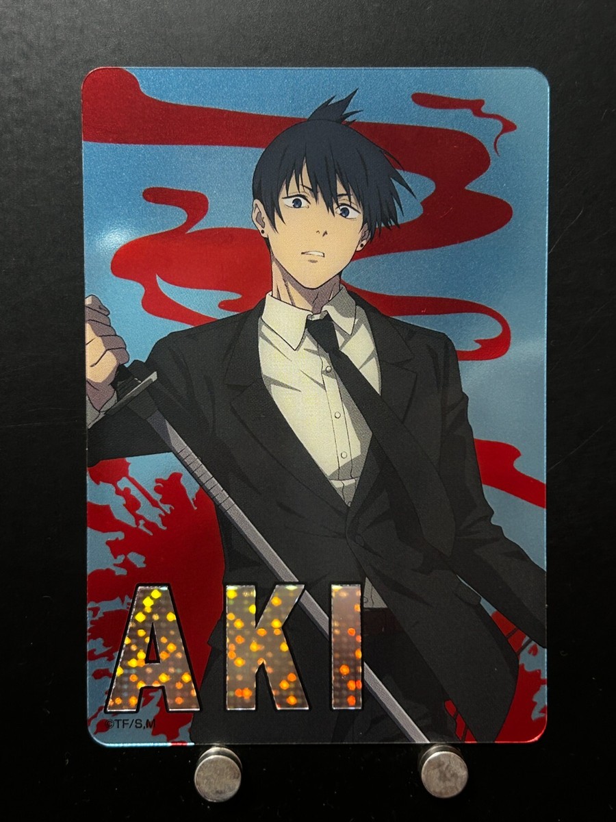 Aki Hayakawa Chainsaw Man Plastic Card Forte Japanese Anime Manga