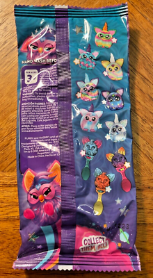 NEW! 2023 Sonic Wacky Pack toy: Furby Color Changing Spoon Purple