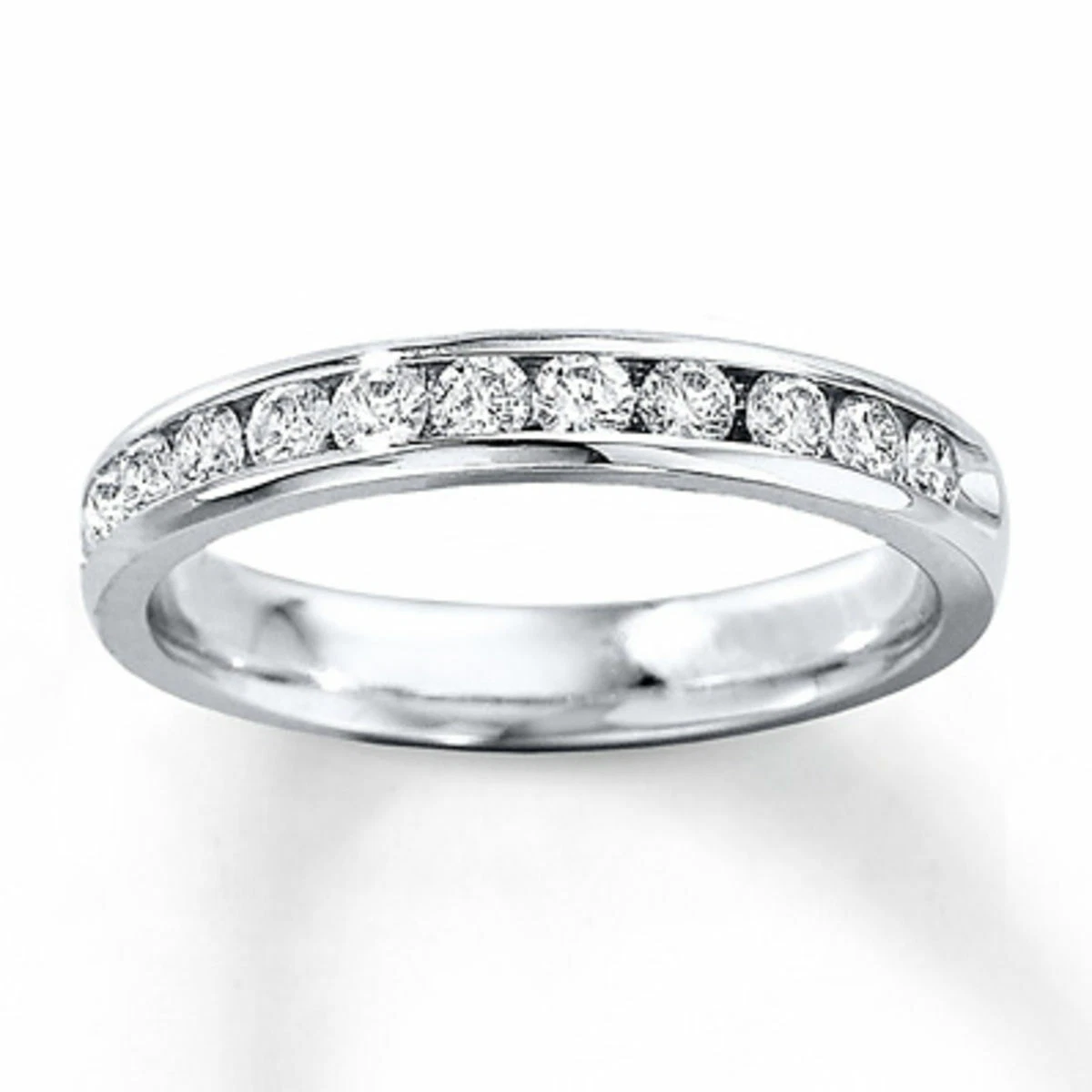 One carat diamond anniversary band sale