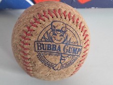 Bubba Gump Shrimp Co. Restaurant Brown Cork Souvenir Baseball Ball Forrest Gump