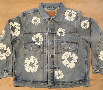 DENIM TEARS x Levi's Vintage Jeans Jacket Type-2 All  Gr. XL NEU