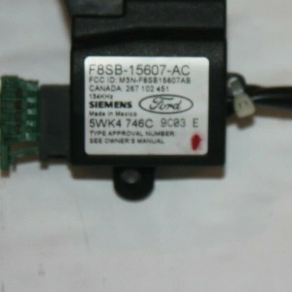 F8SB-15607-AC Ford Lincoln Mercury Anti Theft Ignition Immobilizer Priority Mail - Image 2 of 3