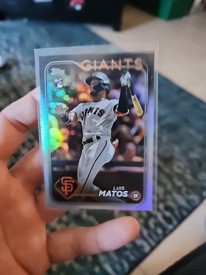 2024 Topps Series 1 - Rainbow Foil #28 Luis Matos (RC)