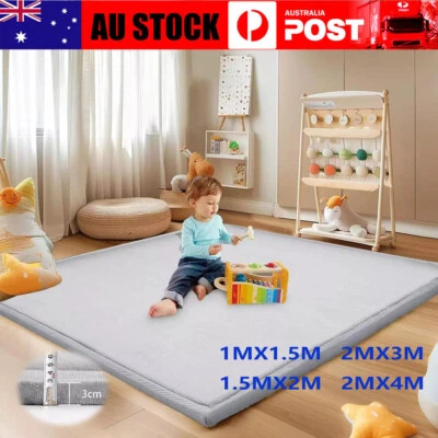 Kids Baby Play Mat, 3Cm Thick Tatami Muscle Mat for Baby, Memory Mellow Foam Pla - image 1 of 4