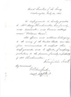 Civil War General Winfield Scott DS on HQ of the Army Letterhead, Pass