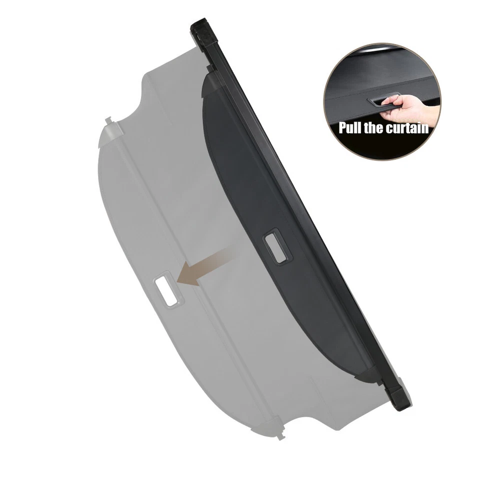 CUSIYU KIA SPORTAGE 2023 MALETERO TRASERO CARGA CUBIERTA EQUIPAJE SEGURIDAD FUNDA SOMBRA Foto 4 de 4